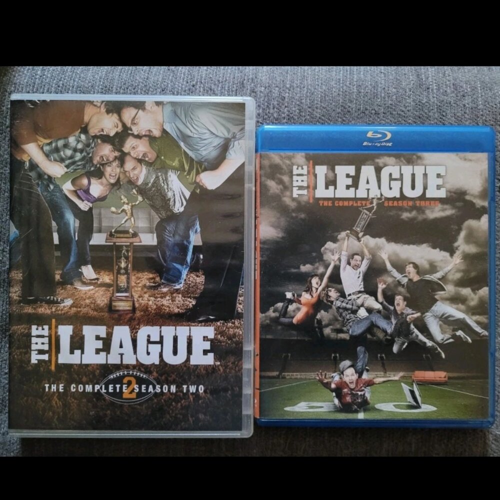 The League 🏈 Season 2 (DVD) & Season 3 (Blu Ray) - FX series - Fantasy Football
